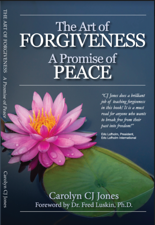 The Art if Forgiveness book cover by award winning author Carolyn CJ Jones